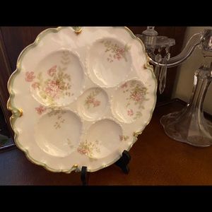 Gorgeous Antique Haviland Limoges Oyster Plate